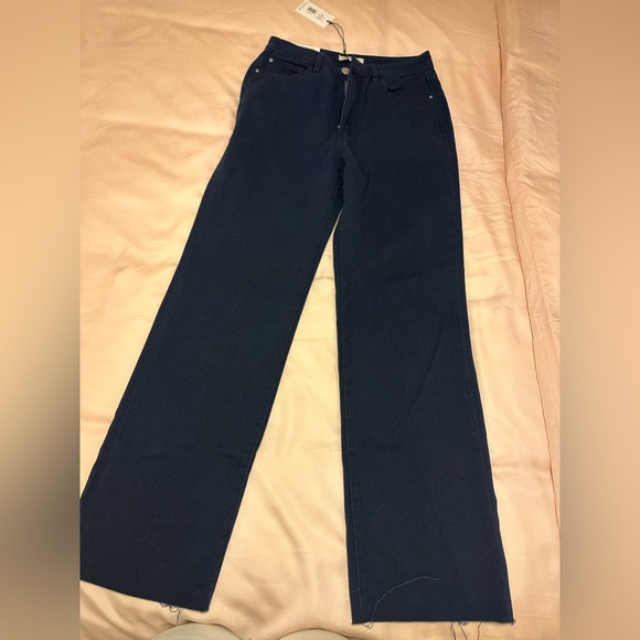 WeWoreWhat, High rise twill denim dad jeans. - Picture 6 of 11